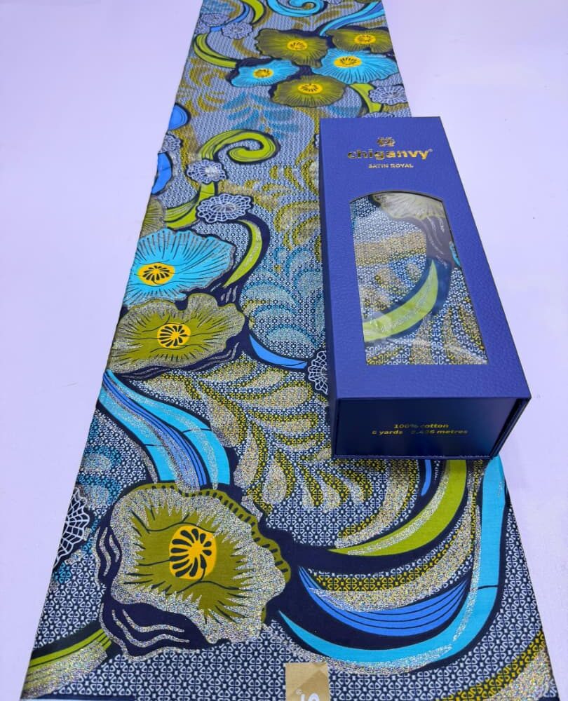 CHiganvy Cotton Satin Royal Ankara (32 Prints) 13