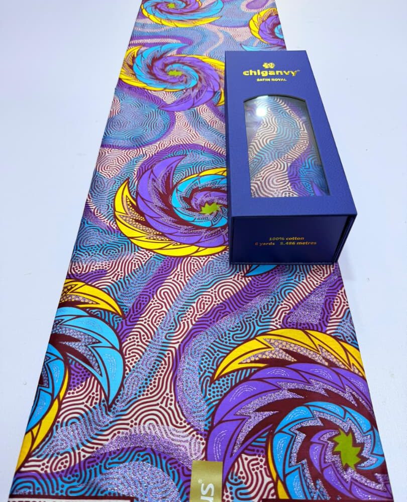 CHiganvy Cotton Satin Royal Ankara (32 Prints) 12