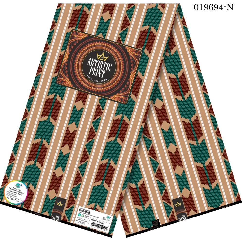 Artistic Print Ankara Fabrics (21 Prints) 19