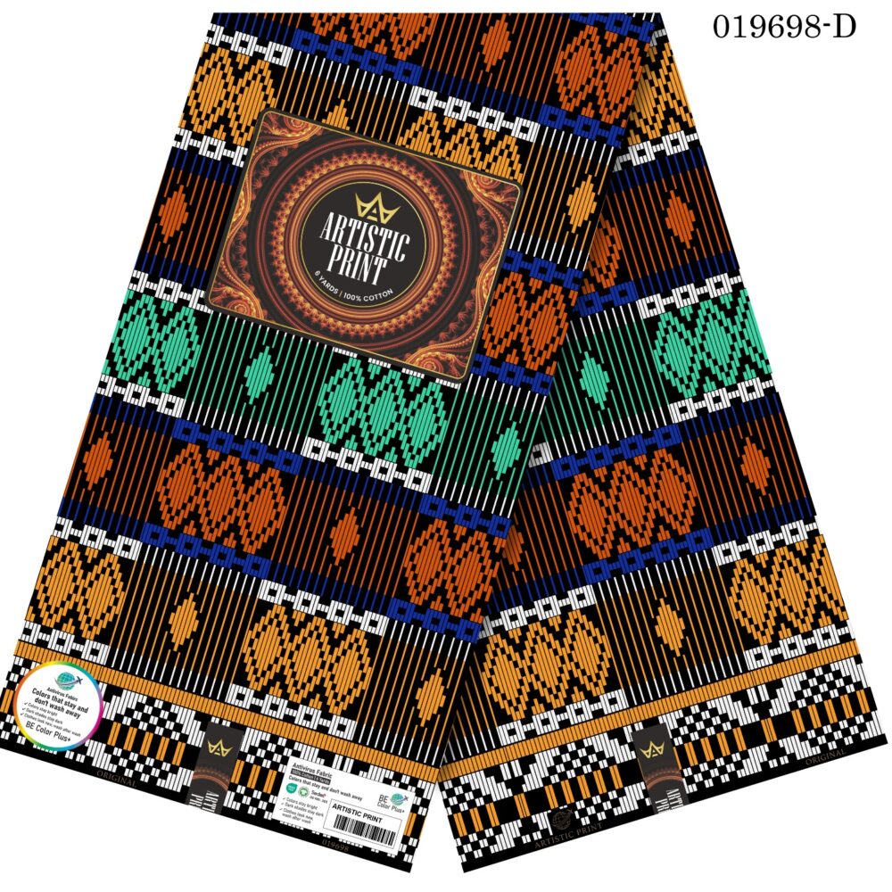 Artistic Print Ankara Fabrics (21 Prints) 15