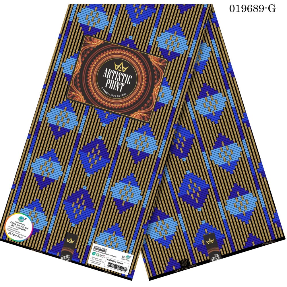 Artistic Print Ankara Fabrics (21 Prints)