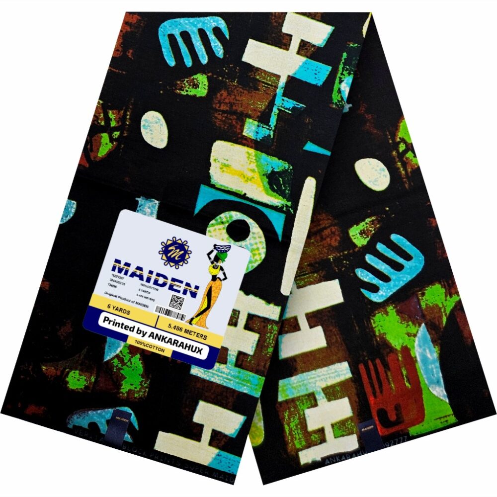Mainden Veritable Block Ankara (10 Prints) 4