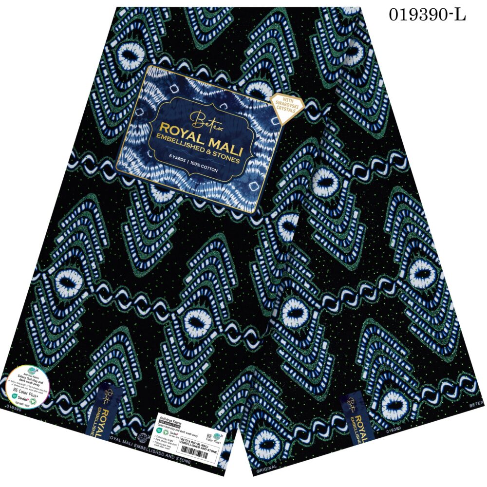 Royal Mali Embellished Stone Fabrics (32 Prints) 22