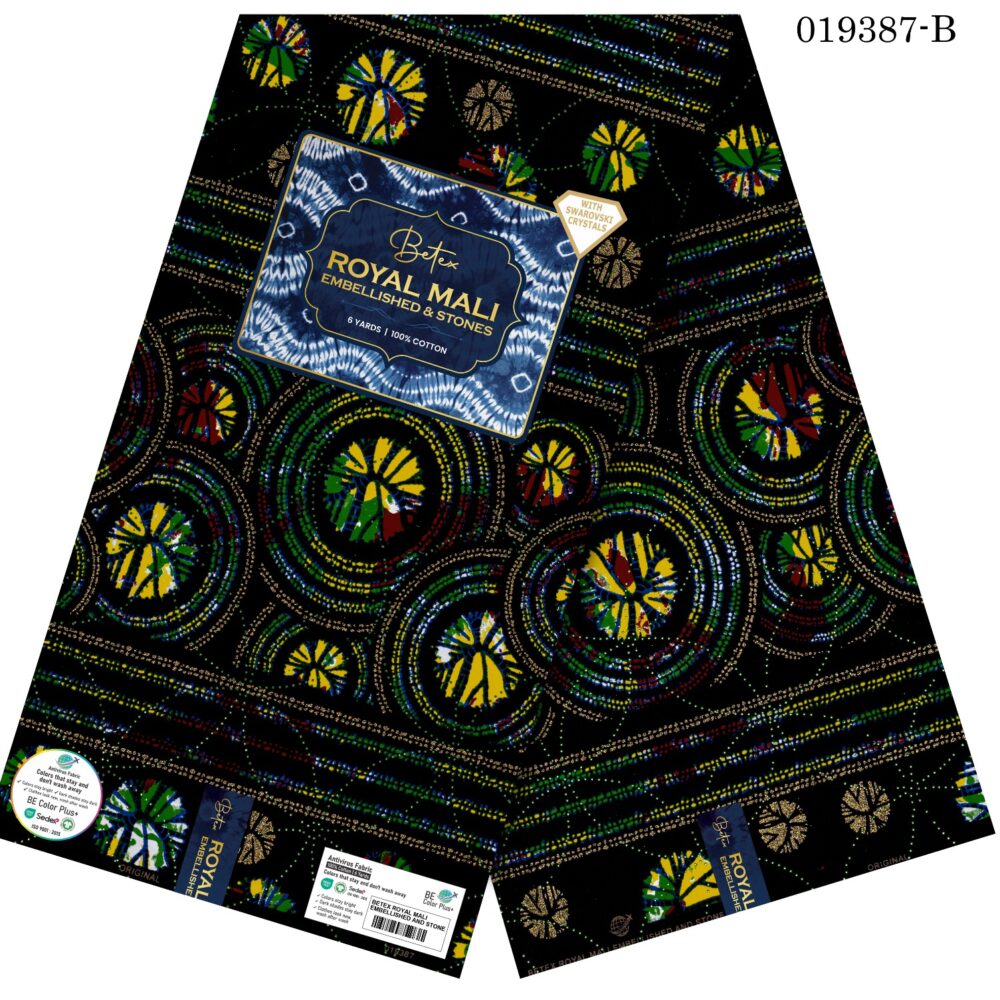 Royal Mali Embellished Stone Fabrics (32 Prints) 18