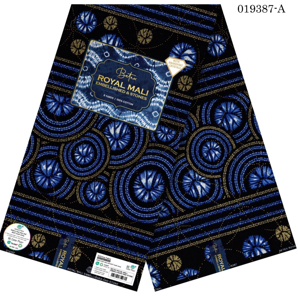 Royal Mali Embellished Stone Fabrics (32 Prints) 10