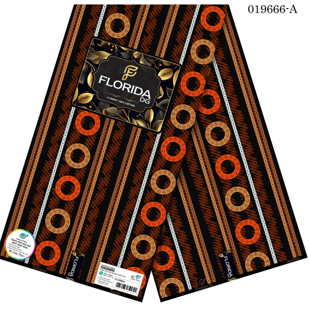 Florida DG Pure Cotton Ankara Wax (30 Prints) 10
