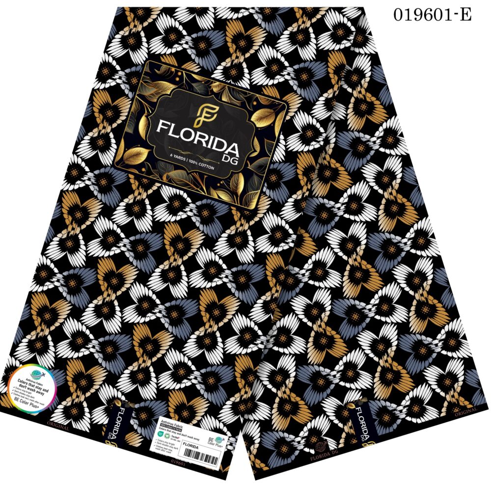 Florida DG Pure Cotton Ankara Wax (30 Prints) 27