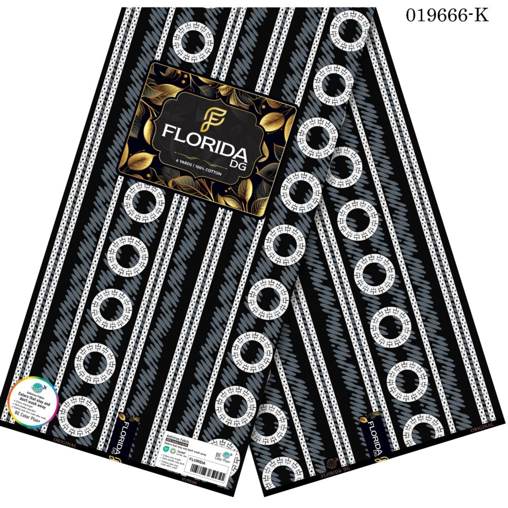 Florida DG Pure Cotton Ankara Wax (30 Prints) 26