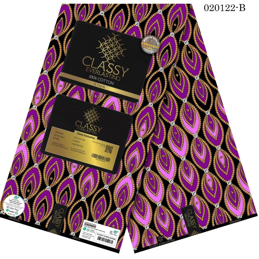 Classy Everlasting 100% Cotton Ankara Wax (27 Prints) 23