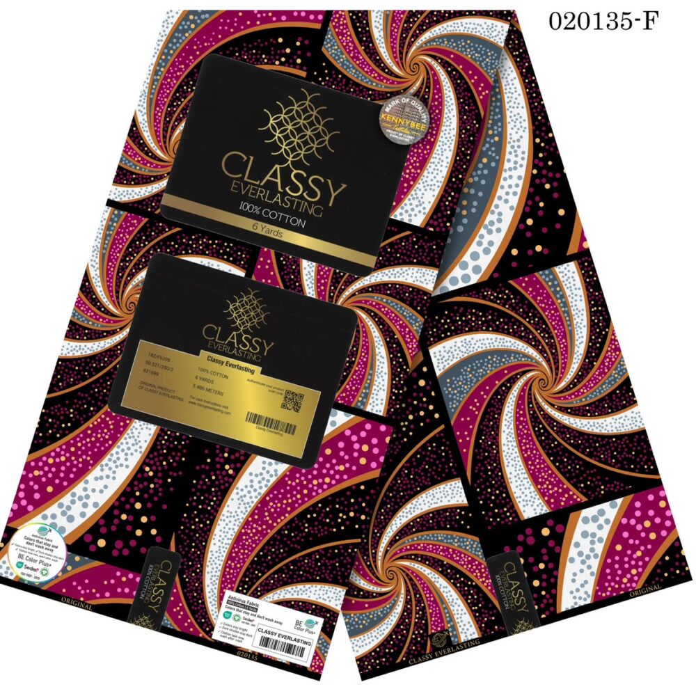 Classy Everlasting 100% Cotton Ankara Wax (27 Prints) 17