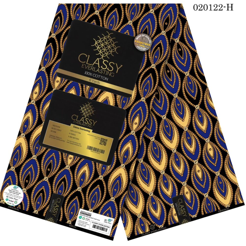 Classy Everlasting 100% Cotton Ankara Wax (27 Prints) 19