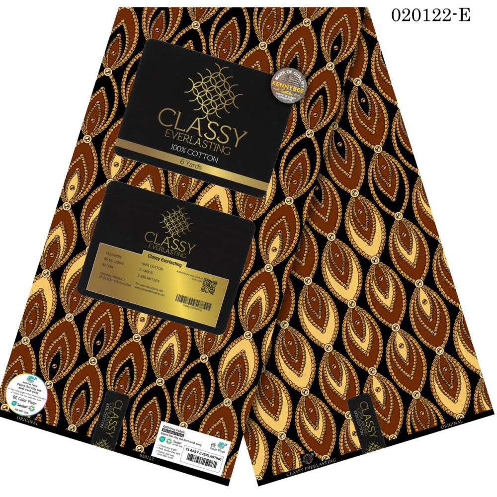 Classy Everlasting 100% Cotton Ankara Wax (27 Prints) 13