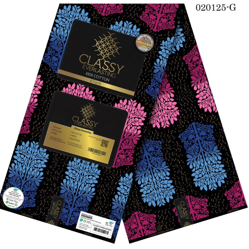 Classy Everlasting 100% Cotton Ankara Wax (27 Prints) 8