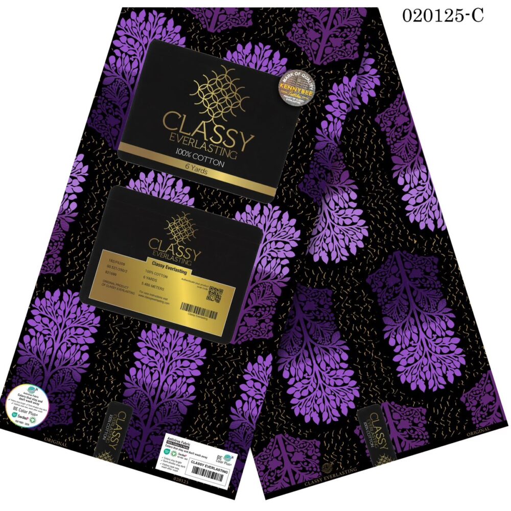 Classy Everlasting 100% Cotton Ankara Wax (27 Prints) 26