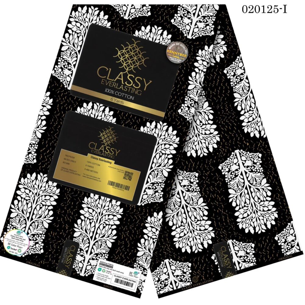 Classy Everlasting 100% Cotton Ankara Wax (27 Prints) 22