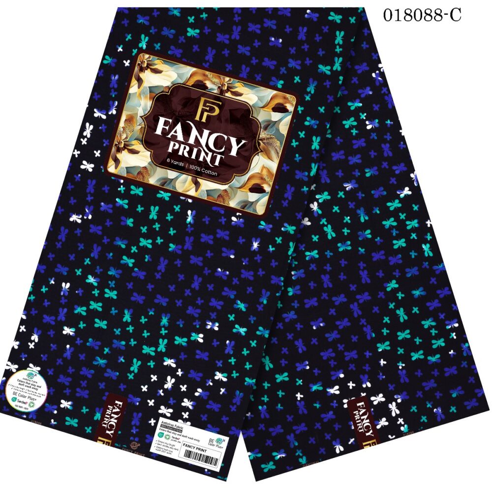 Fancy Print Ankara Fabrics (27 Prints) 16