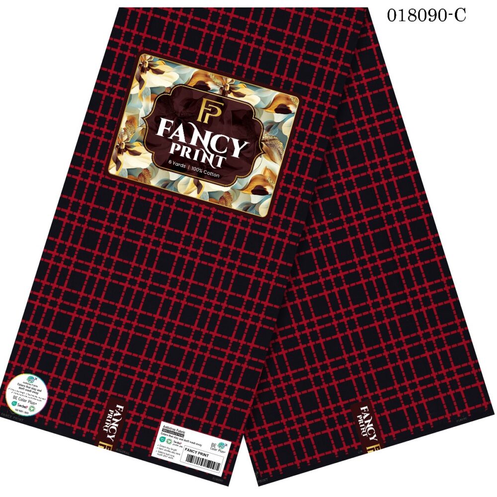 Fancy Print Ankara Fabrics (27 Prints) 5