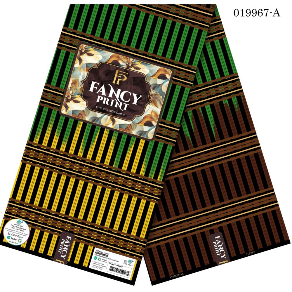 Fancy Print Ankara Fabrics (27 Prints) 23