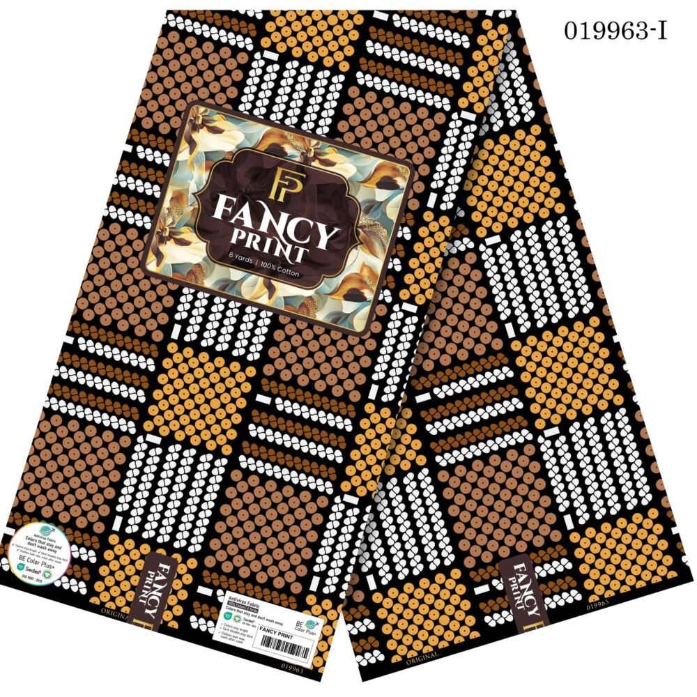 Fancy Print Ankara Fabrics (27 Prints) 21