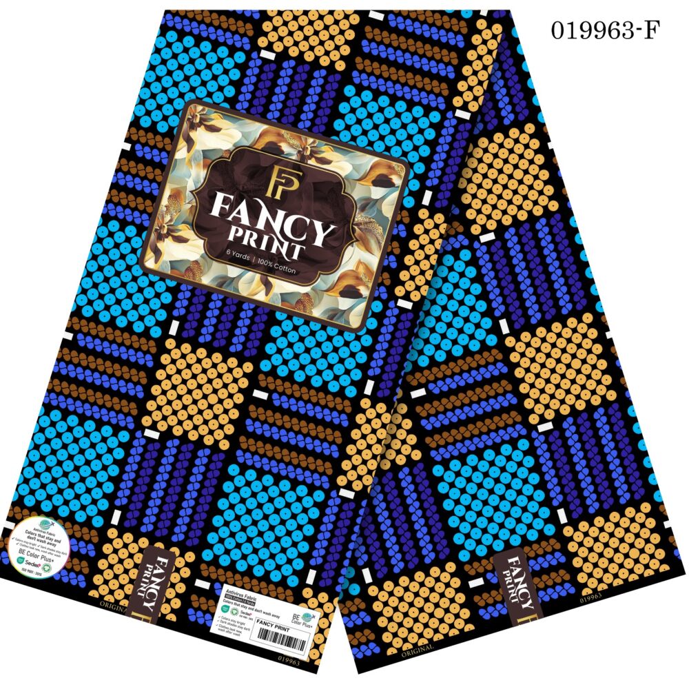 Fancy Print Ankara Fabrics (27 Prints) 13