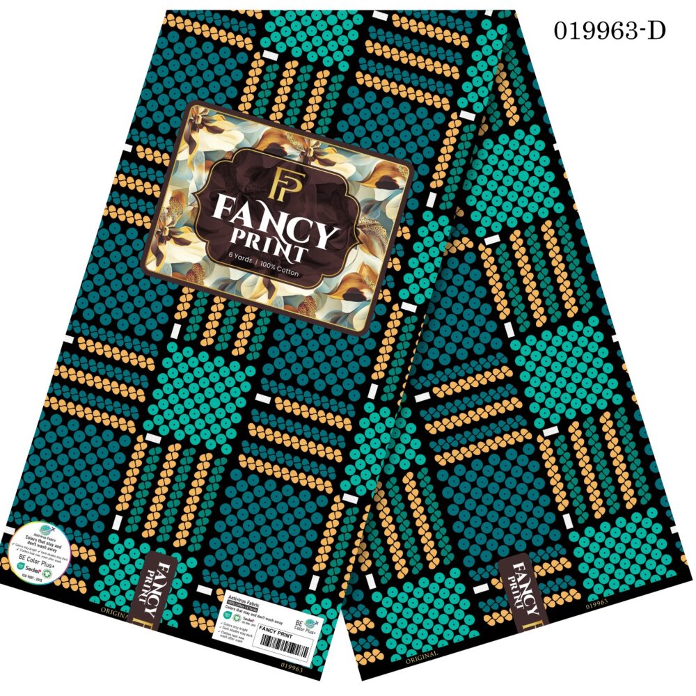 Fancy Print Ankara Fabrics (27 Prints) 8