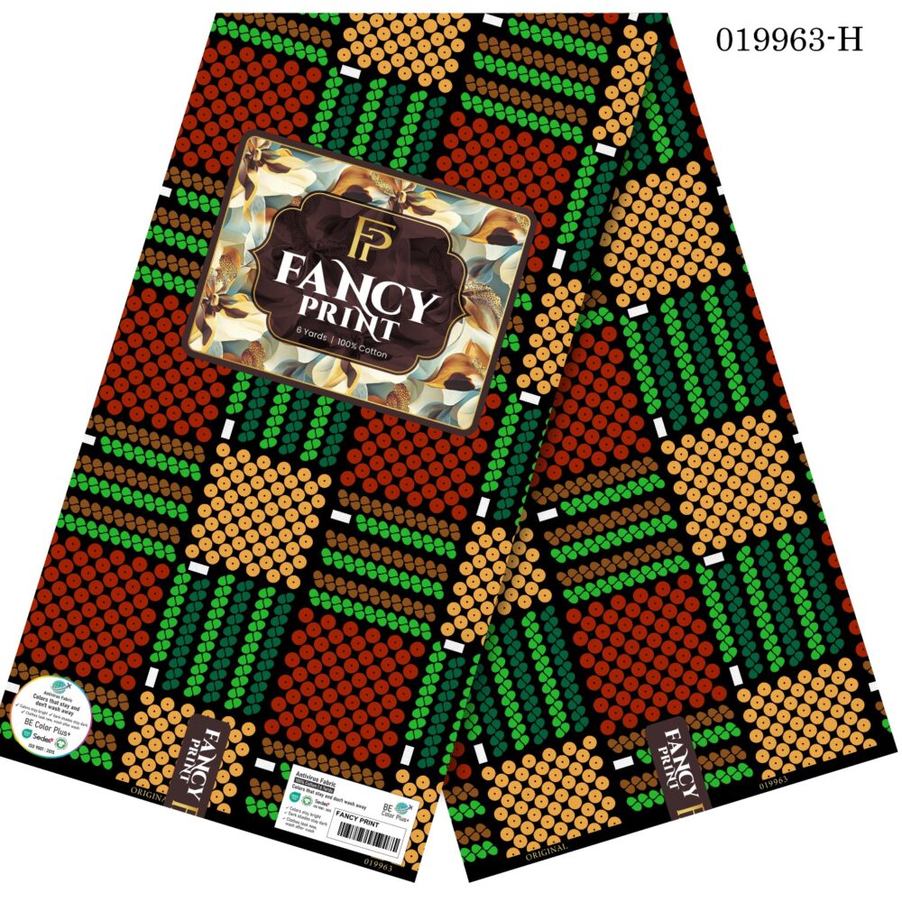 Fancy Print Ankara Fabrics (27 Prints) 7