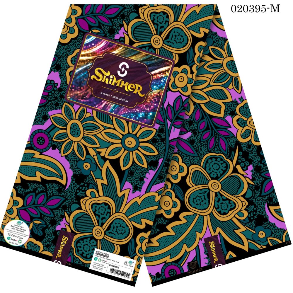 Shimmer Ankara Fabrics (27 Quality Prints) 19