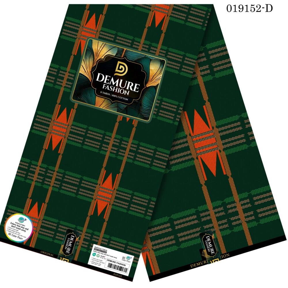 Demure Fashion Aso Oke Print