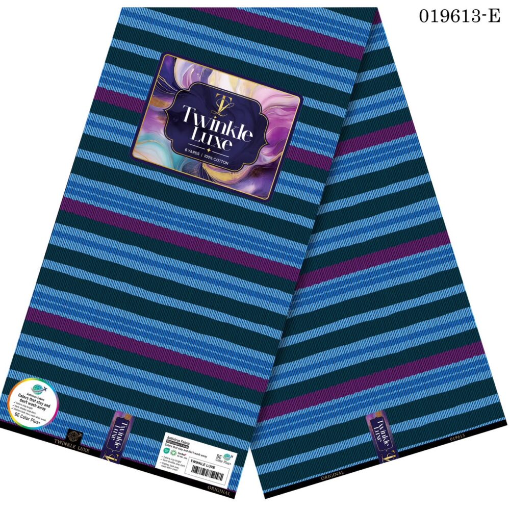 Twinkle Luxe 100% Cotton Ankara Fabrics (33 Prints) 14