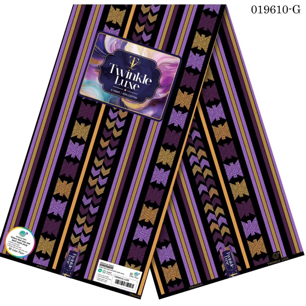 Twinkle Luxe 100% Cotton Ankara Fabrics (33 Prints) 25