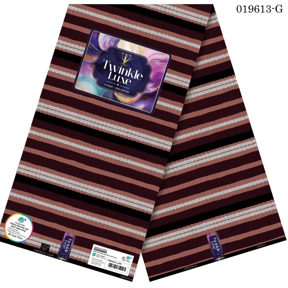 Twinkle Luxe 100% Cotton Ankara Fabrics (33 Prints) 30