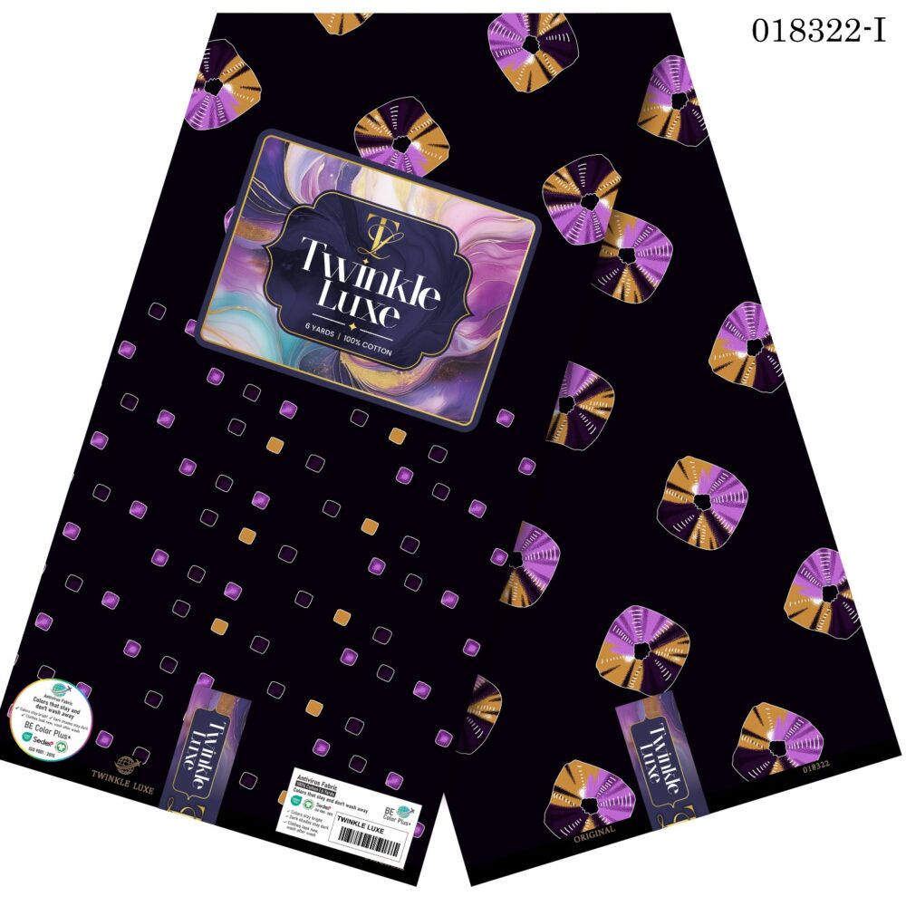 Twinkle Luxe 100% Cotton Ankara Fabrics (33 Prints) 4