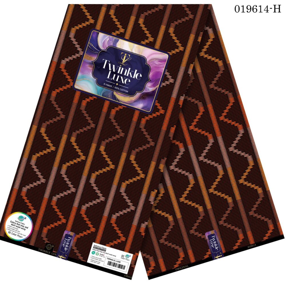 Twinkle Luxe 100% Cotton Ankara Fabrics (33 Prints) 7
