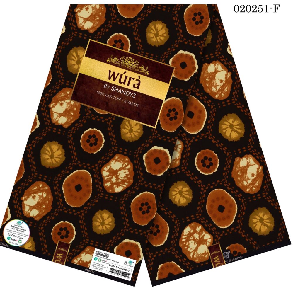 Wura Pure Cotton Ankara Fabrics (24 Prints) 8